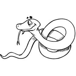 Coloring page: Snake (Animals) #14362 - Free Printable Coloring Pages