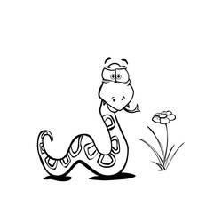 Coloring page: Snake (Animals) #14386 - Free Printable Coloring Pages