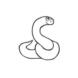 Coloring page: Snake (Animals) #14409 - Free Printable Coloring Pages