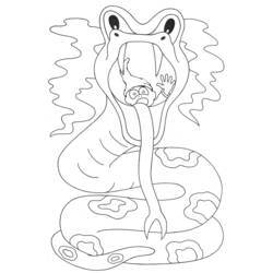 Coloring page: Snake (Animals) #14450 - Free Printable Coloring Pages