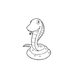 Coloring page: Snake (Animals) #14460 - Printable coloring pages