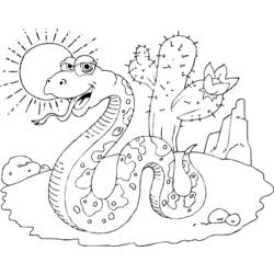 Coloring page: Snake (Animals) #14465 - Free Printable Coloring Pages