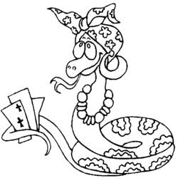 Coloring page: Snake (Animals) #14480 - Free Printable Coloring Pages