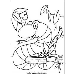 Coloring page: Snake (Animals) #14487 - Free Printable Coloring Pages