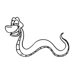 Snake (Animals) coloring page #175136 to print and color