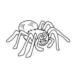 Spider (Animals) coloring page #184500 to print and color