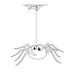 Coloring page: Spider (Animals) #575 - Printable coloring pages