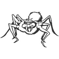 Coloring page: Spider (Animals) #635 - Printable coloring pages
