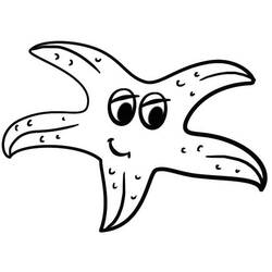 Starfish (Animals) coloring page #187142 to print and color