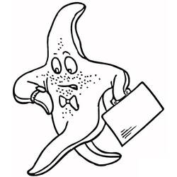 Starfish (Animals) coloring page #187145 to print and color