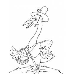 Coloring page: Swan (Animals) #5003 - Printable coloring pages