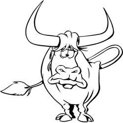 Coloring page: Taurus (Animals) #13802 - Free Printable Coloring Pages