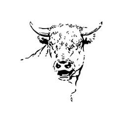 Coloring page: Taurus (Animals) #13821 - Free Printable Coloring Pages
