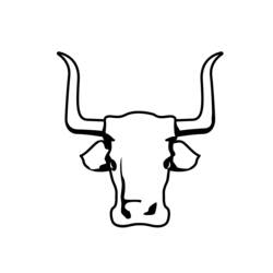 Coloring page: Taurus (Animals) #13825 - Printable coloring pages