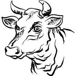 Coloring page: Taurus (Animals) #13845 - Free Printable Coloring Pages