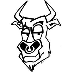 Coloring page: Taurus (Animals) #13852 - Free Printable Coloring Pages