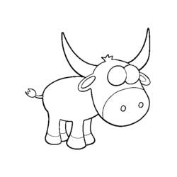 Coloring page: Taurus (Animals) #13866 - Free Printable Coloring Pages