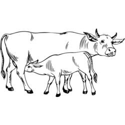 Coloring page: Taurus (Animals) #13883 - Printable coloring pages
