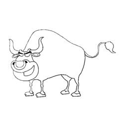 Coloring page: Taurus (Animals) #13934 - Free Printable Coloring Pages
