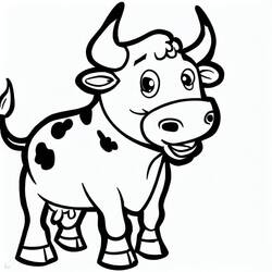 Taurus (Animals) coloring page #188578 to print and color