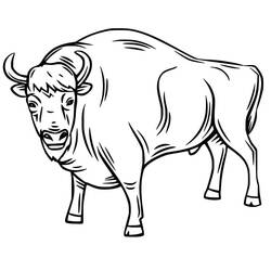 Taurus (Animals) coloring page #188592 to print and color