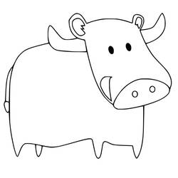 Taurus (Animals) coloring page #188617 to print and color