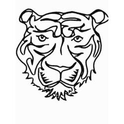 Coloring page: Tiger (Animals) #13628 - Free Printable Coloring Pages