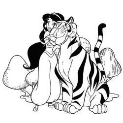 Coloring page: Tiger (Animals) #13640 - Free Printable Coloring Pages