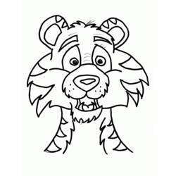 Coloring page: Tiger (Animals) #13653 - Free Printable Coloring Pages