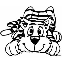 Coloring page: Tiger (Animals) #13694 - Free Printable Coloring Pages