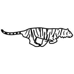 Coloring page: Tiger (Animals) #13723 - Free Printable Coloring Pages