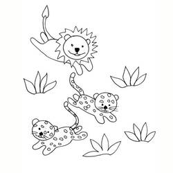 Coloring page: Tiger (Animals) #13746 - Free Printable Coloring Pages
