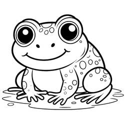 Coloring pages: Toad - Free Printable Coloring Pages