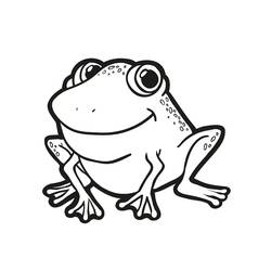 Toad (Animals) coloring page #218478 to print and color