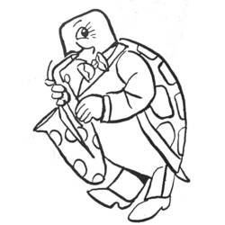 Coloring page: Tortoise (Animals) #13428 - Free Printable Coloring Pages