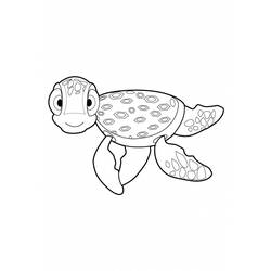Coloring page: Tortoise (Animals) #13455 - Free Printable Coloring Pages