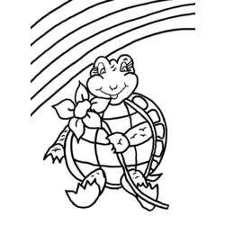 Coloring page: Tortoise (Animals) #13463 - Free Printable Coloring Pages