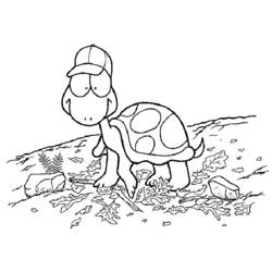 Coloring page: Tortoise (Animals) #13465 - Free Printable Coloring Pages