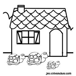 Coloring page: Tortoise (Animals) #13487 - Free Printable Coloring Pages