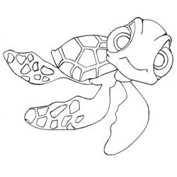 Coloring page: Tortoise (Animals) #13523 - Printable coloring pages