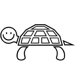Coloring page: Tortoise (Animals) #13582 - Free Printable Coloring Pages