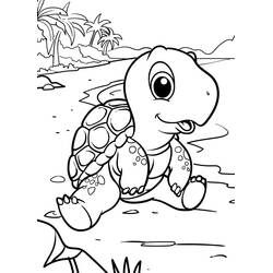 Tortoise (Animals) coloring page #180098 to print and color