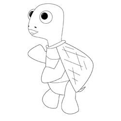 Tortoise (Animals) coloring page #180102 to print and color