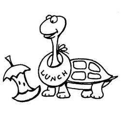 Tortoise (Animals) coloring page #180107 to print and color