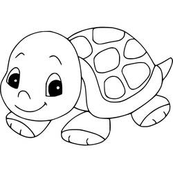 Tortoise (Animals) coloring page #217141 to print and color