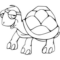Tortoise (Animals) coloring page #217142 to print and color