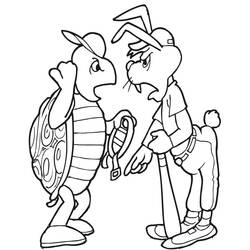 Tortoise (Animals) coloring page #217143 to print and color