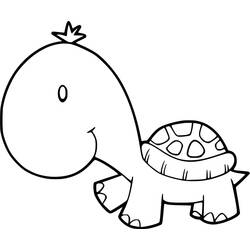 Tortoise (Animals) coloring page #217145 to print and color