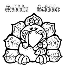 Coloring page: Turkey (Animals) #5355 - Free Printable Coloring Pages