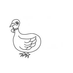 Coloring page: Turkey (Animals) #5459 - Free Printable Coloring Pages